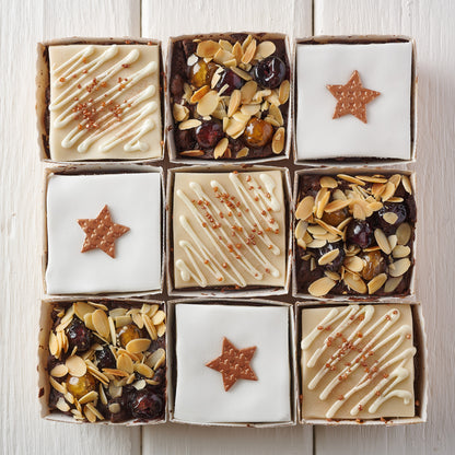 christmas fruit cake selection box