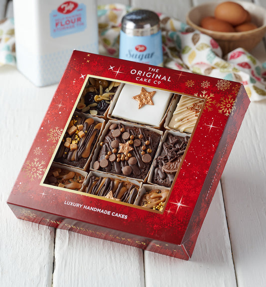 Christmas Gifting Box: Fruit, Chocolate, & Spiced Rum Cakes
