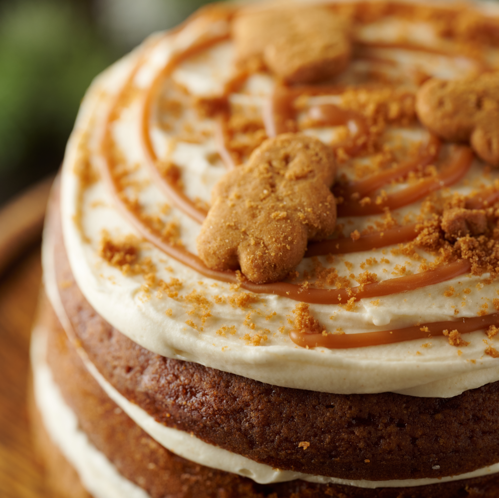 Festive Gingerbread Cake