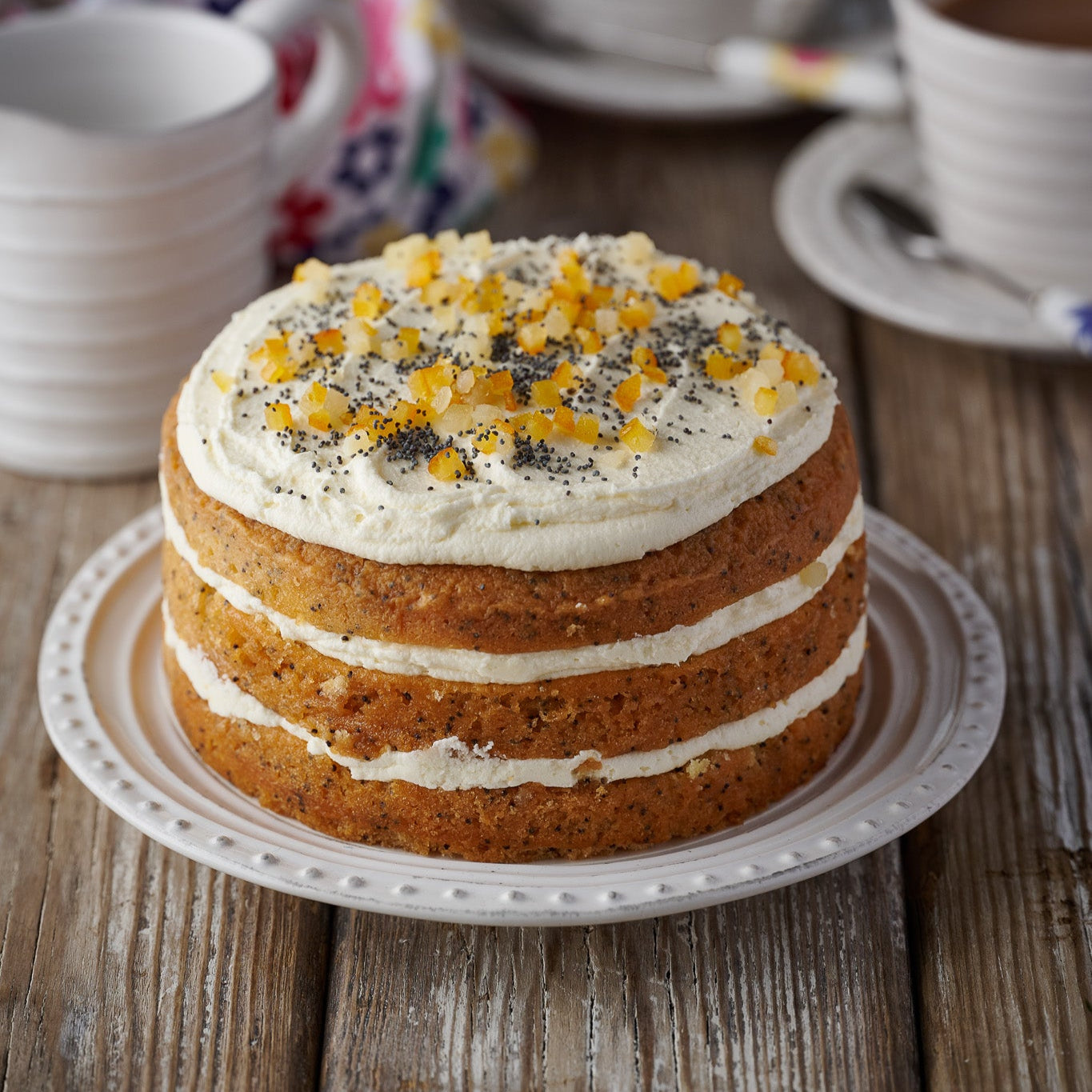 Lemon & Poppyseed Cake (Vegan)