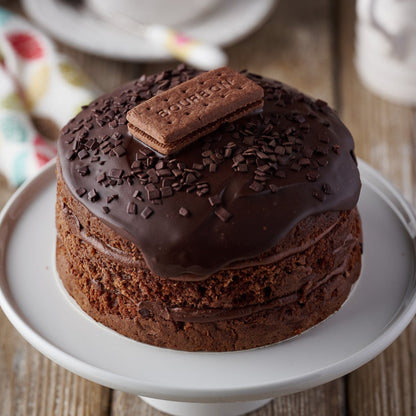 Bourbon Chocolate Fudge Cake (Vegan)