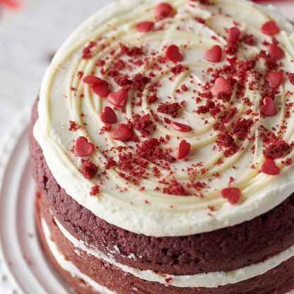 Valentine's Red Velvet Cake