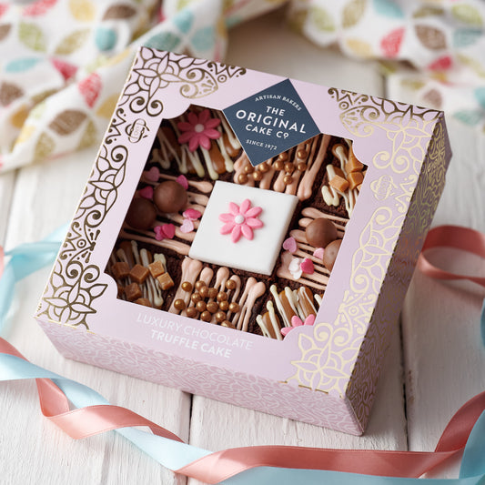 mothers day chocolate cake gift box