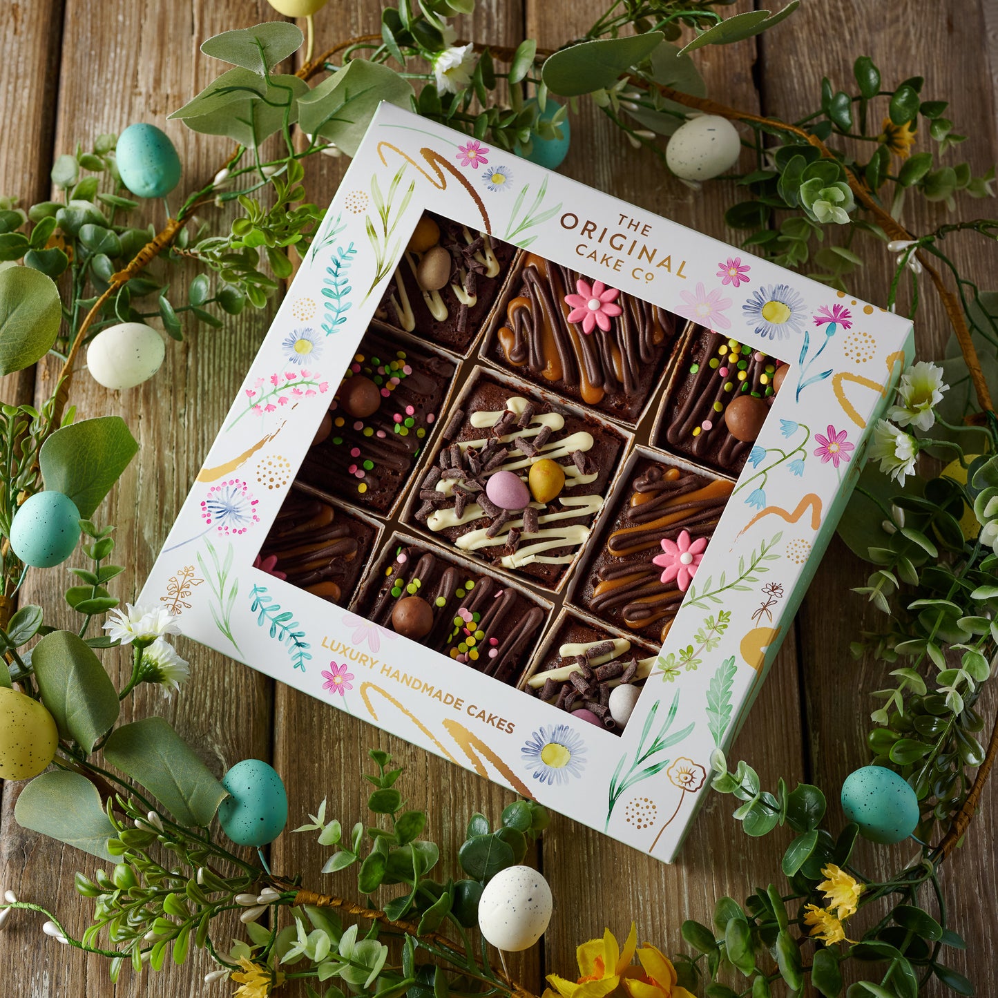 large easter cake gift box 