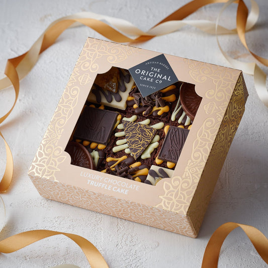 chocolate orange cake gift box