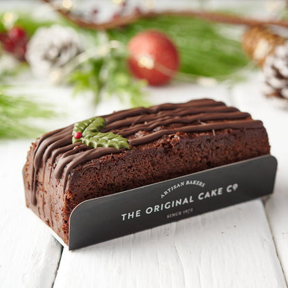 chocolate truffle yule log 