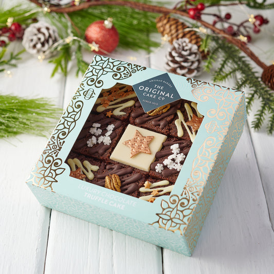 Christmas cake gift box- chocolate truffle