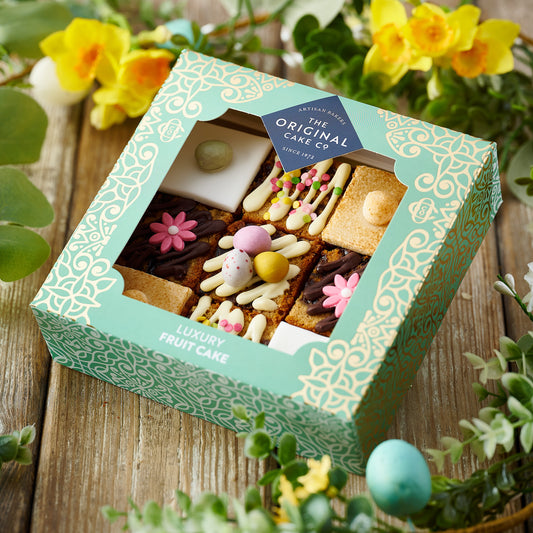 easter fruit cake box