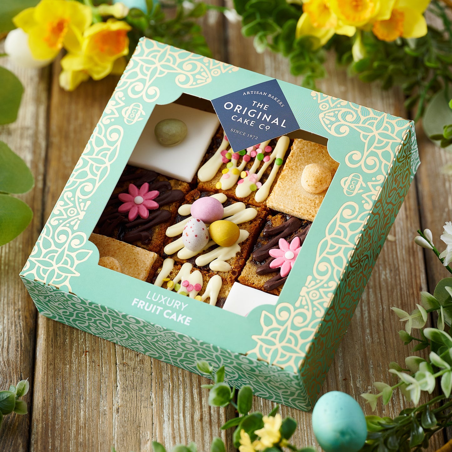 easter fruit cake gift box